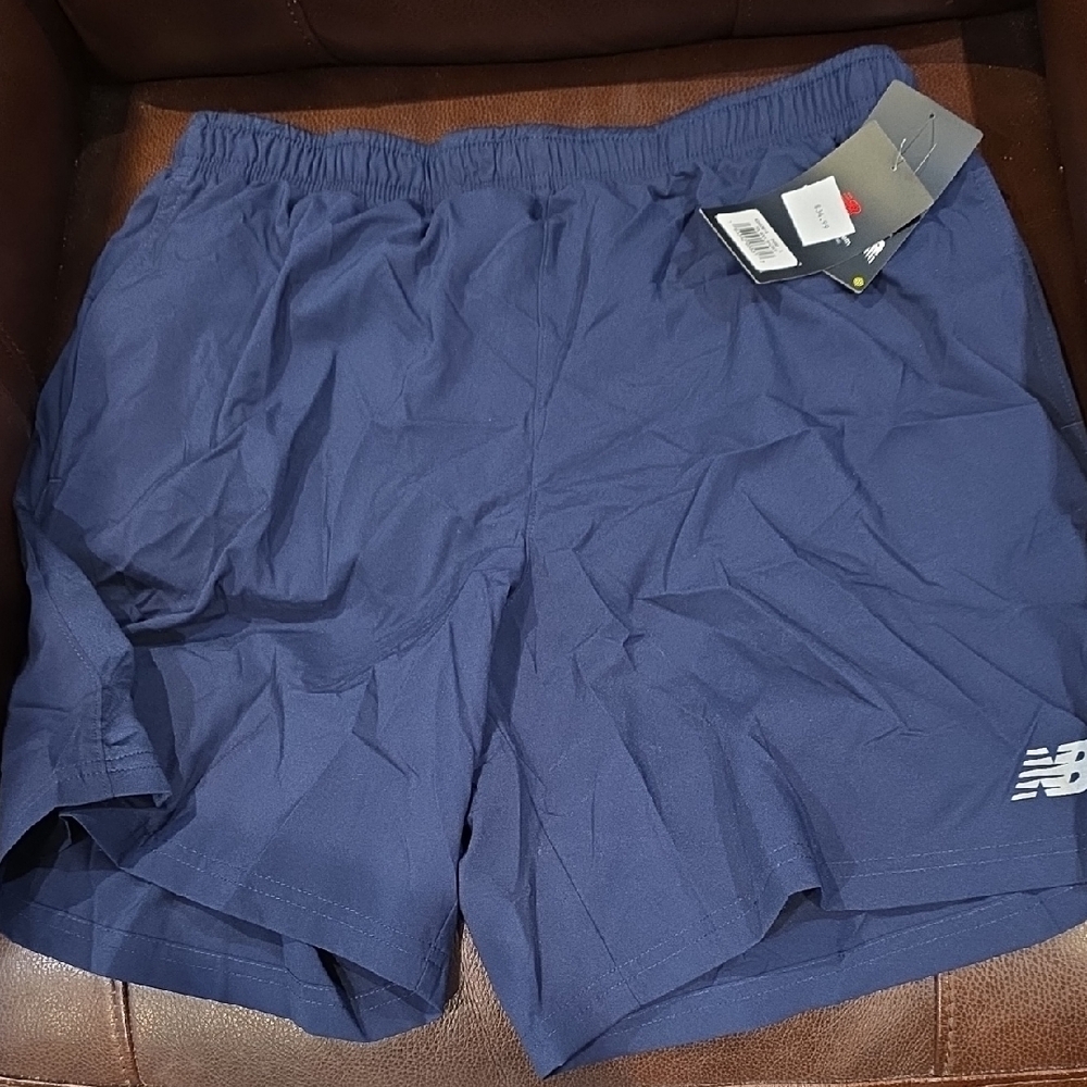 3 PAIRS NEW - New Balance Men's Athletic Shorts with Logo - Picture 5 of 8